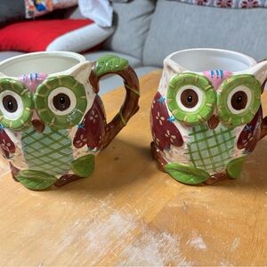 Owl mugs